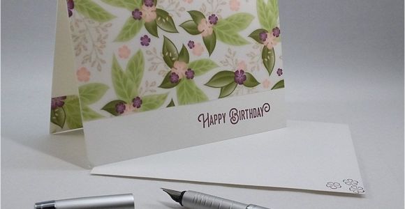 What to Write On A Flower Card Printed Vellum Card Ideas Simple Birthday Cards Prints