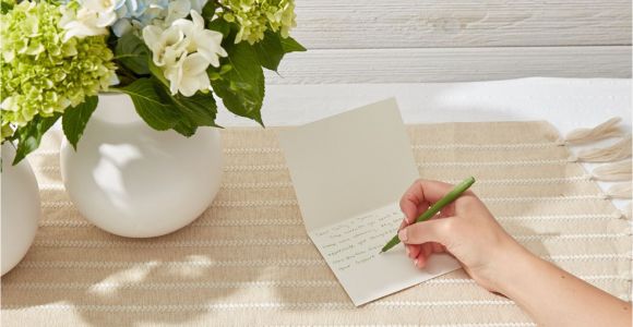 What to Write On A Funeral Flower Card Thank You Note Samples for after A Funeral