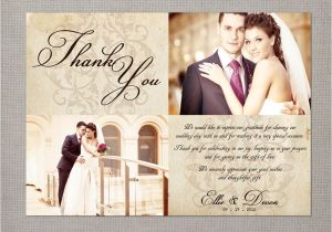 What to Write On A Wedding Thank You Card Vintage Wedding Thank You Card the Ellie 39 75 Via
