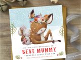 What Was On the First Christmas Card Personalised New Mummy S First Christmas Card Deer