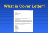 Whatis A Cover Letter What is Cover Letter