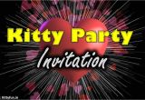 Whatsapp Invitation Card for Kitty Party Love theme Kitty Party Invite Games Ideas Valentine