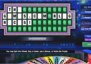 Wheel Of fortune Game Template for Powerpoint Wheel Of fortune Game Template for Powerpoint