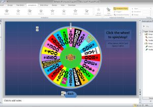 Wheel Of fortune Template for Powerpoint Free Tim 39 S Slideshow Games Wheel Of fortune for Powerpoint