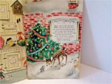 When is the Christmas Card On Hallmark Vintage Hallmark Christmas Card Advent Calendar Santa Claus