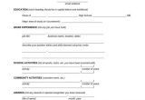 Where Can I Find A Blank Resume form Image Result for Blank Resume Fill Up form Student