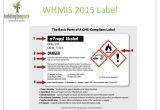 Whmis Labels Template Printable Msds Labels Redbul Energystandardinternational Co