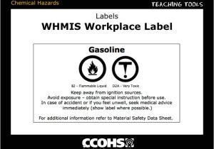 Whmis Workplace Label Template 36 Whmis Labels Template Whmis 1988 before Ghs Wallet