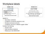 Whmis Workplace Label Template Ohs Webinar Workplace Hazardous Materials Information