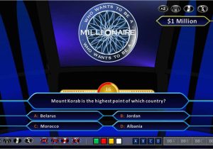 Who Wants to Be A Millionaire Blank Template Powerpoint who Wants to Be A Millionaire Demonstration Hd Ppt 2010