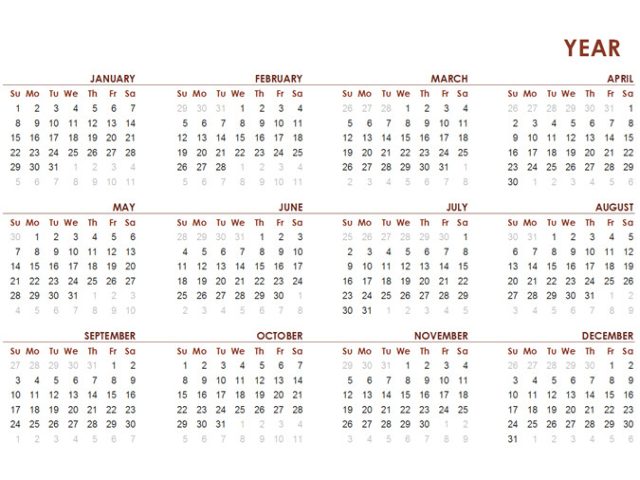 Whole Year Calendar Template Full Year Global Calendar – williamson-ga.us