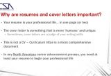 Why are Cover Letters Important Resume and Cover Letter Workshop October 2013