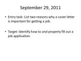 Why are Cover Letters Important Take Charge Of Your Finances Ppt Video Online Download