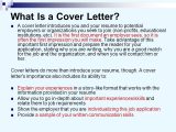 Why are Cover Letters Important Translation Tips Week Ppt Download