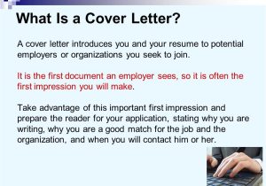 Why is A Cover Letter Important Cover Letters and Resume Ppt Video Online Download
