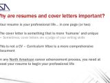 Why is A Cover Letter Important Resume and Cover Letter Workshop October 2013