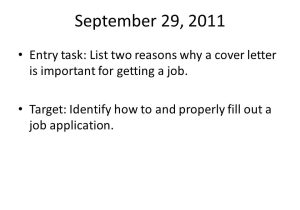 Why is A Cover Letter Important Take Charge Of Your Finances Ppt Video Online Download