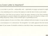 Why Write A Cover Letter Importance Of Cover Letter