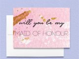 Will You Be My Bridesmaid Diy Card Pin On Smalla Shopa Love
