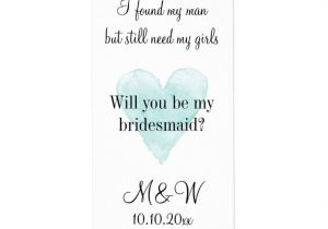 Will You Be My Bridesmaid Wine Label Template Will You Be My Bridesmaid Custom Wine Bottle Label Zazzle