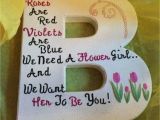 Will You Be Our Flower Girl Card Such A Cute Way to ask the Little One to Be Your Flower Girl