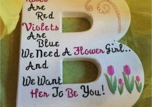 Will You Be Our Flower Girl Card Such A Cute Way to ask the Little One to Be Your Flower Girl