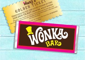 Willy Wonka Candy Bar Wrapper Template Willy Wonka Chocolate Bar Wrapper Willy Wonka Printable
