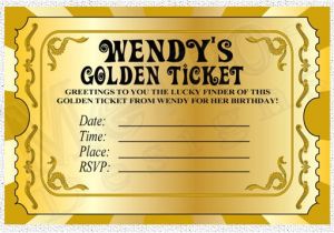 Willy Wonka Invitations Templates Chocolate Factory Invitations Golden Ticket Invitations