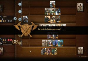 Win A Unique Card From Lambert Gwint Alte Freunde Old Friends Losung the Witcher 3