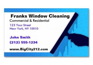 Window Cleaning Flyer Template Customizable Window Cleaning Bc Business Card Zazzle Com
