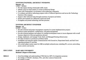 Windows System Engineer Resume Systems Architect Engineer Resume Samples Velvet Jobs