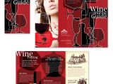 Wine Brochure Template Free Vineyard Winery Tri Fold Brochure Template Http Www