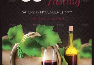 Wine Tasting event Flyer Template Free Wine Tasting Flyer Template by Lou606 Graphicriver