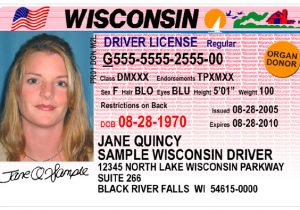 Wisconsin Drivers License Template How to Change Your Last Name after Marriage