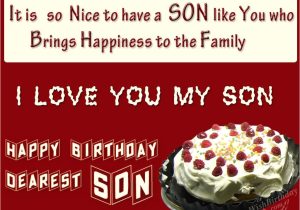 Wish You Happy Birthday Card Happy Birthday son Images Birthday Wishes for son