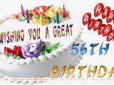 Wish You Happy Birthday Card Wishing You A Great 56 Th Birthday 25th Birthday Wishes