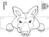 Wolf Puppet Template Big Bad Wolf Mask Template