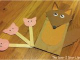 Wolf Puppet Template Paper Bag Puppets the Door 2 Door Librarian