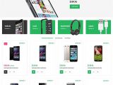 Woo Commerce Template 5 Mobile Store Woocommerce themes Templates Free