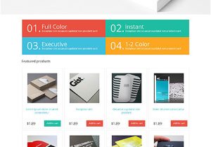 Woocomerce Template Business Cards Store Woocommerce theme