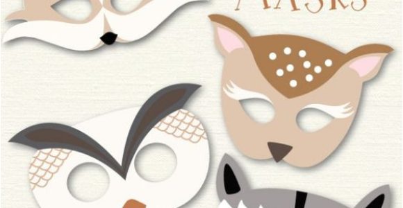 Woodland Animal Mask Templates Woodland Animal Masks My Blog Posts Pinterest