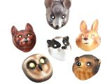 Woodland Animal Masks Template Woodland Animal Mask Templates Images Template Design Ideas