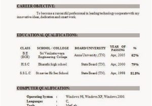 Word Document Resume Template Resume In Word Document