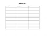 Word Tables Templates Blank Chart 3 Columns Printables and Menu