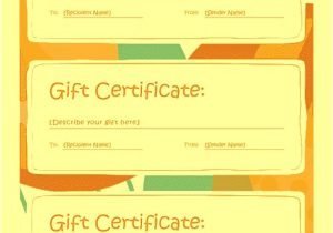 Wording for Gift Certificate Template Download Gift Certificate Sample Wording Free