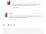 WordPress Comments Template Design WordPress Comments Comment form Wp Comment
