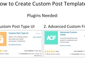 WordPress Create Post Template How to Create Custom Post Templates In WordPress Youtube