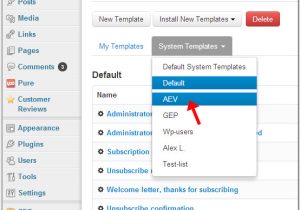 WordPress Email Template Editor Customize Email Templates In Wpnewsman Plugin G Lock software