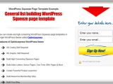 WordPress Squeeze Page Template Squeeze Page Templates Doliquid