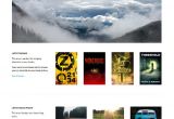 WordPress Templates for Authors 13 Book Publishers Author WordPress themes Templates